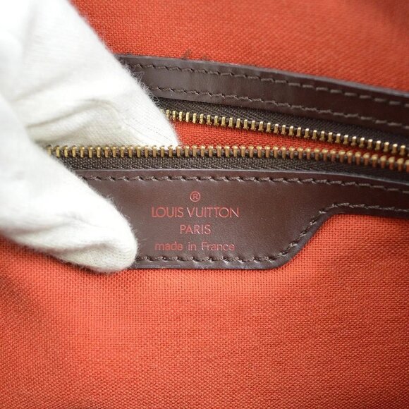 Louis Vuitton Chelsea Shoulder Bag Brown Canvas - Picture 9 of 9